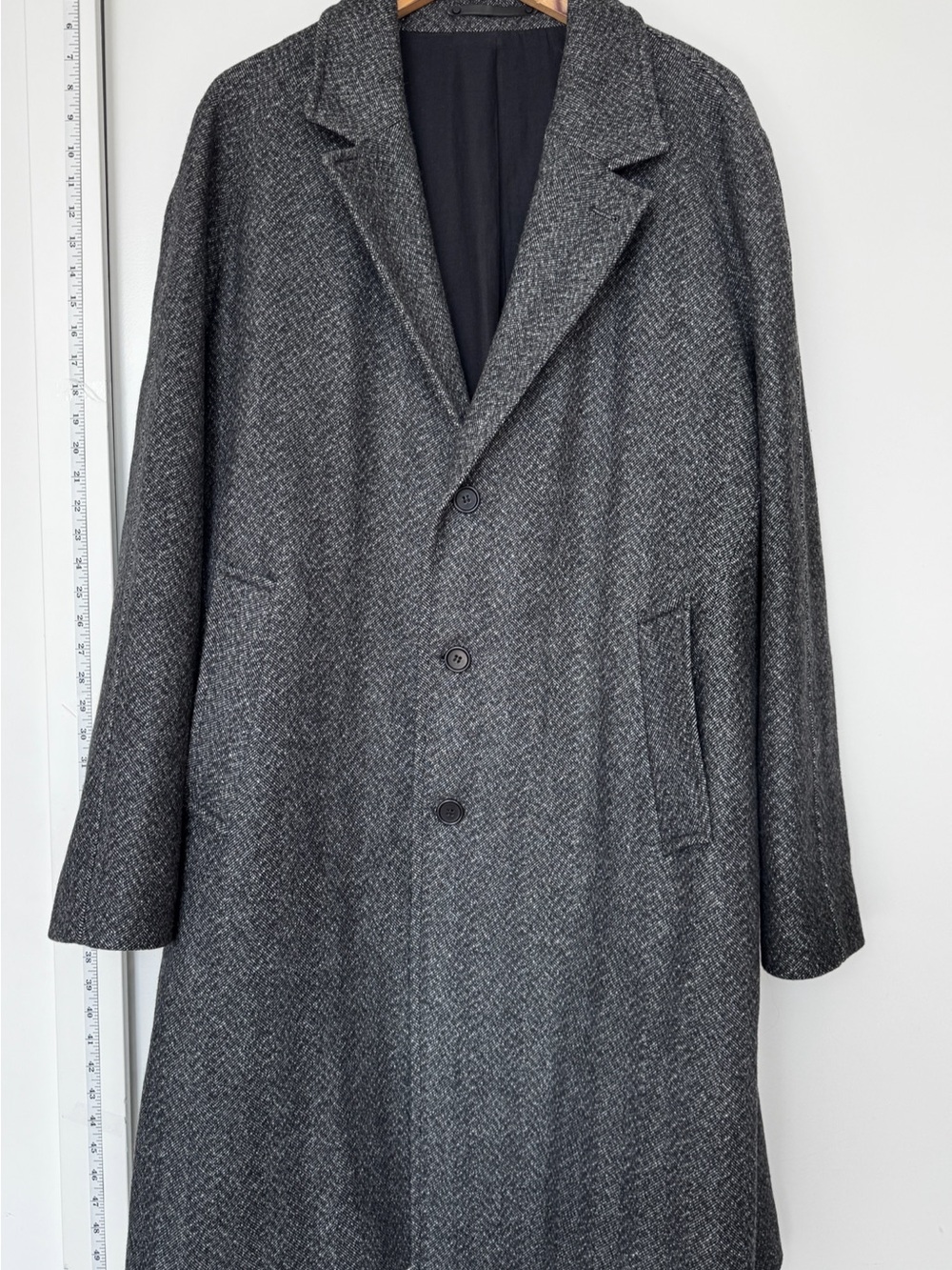 AllSaints Ormond Herringbone Pea Coat Regular Fit - NWOT